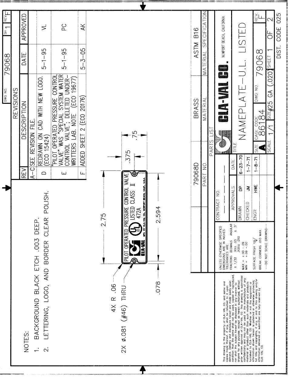 Cla-Val 90-21 Technical Manual User Manual | Page 21 / 27