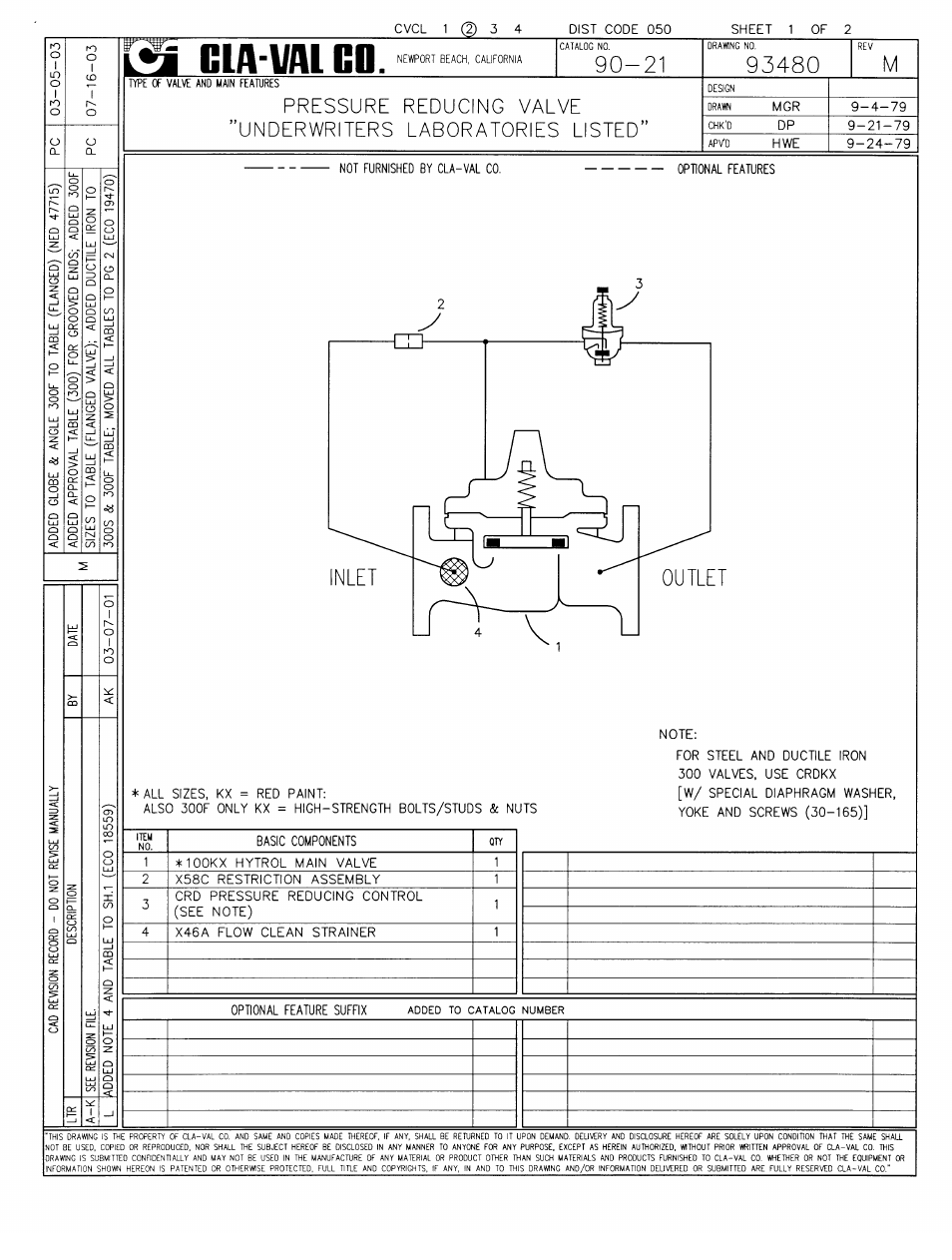 Cla-Val 90-21 Technical Manual User Manual | Page 4 / 27