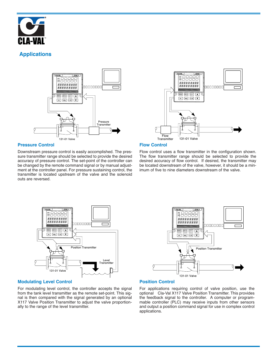 Applications | Cla-Val 131VC Series User Manual | Page 6 / 8