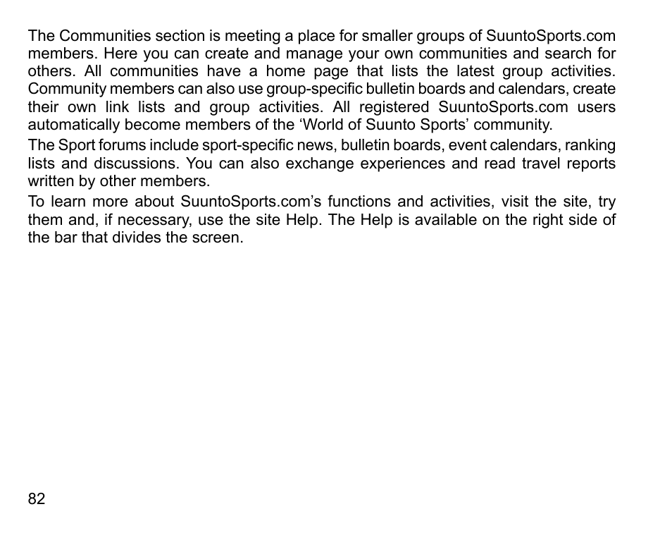SUUNTO D6 User Manual | Page 82 / 109