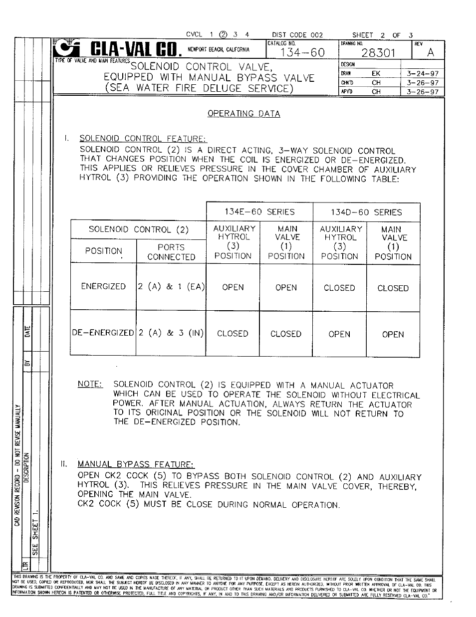 Cla-Val 134-60 User Manual | Page 2 / 4