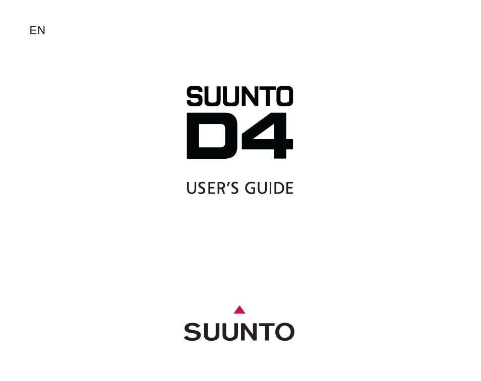 SUUNTO D4 User Manual | 106 pages