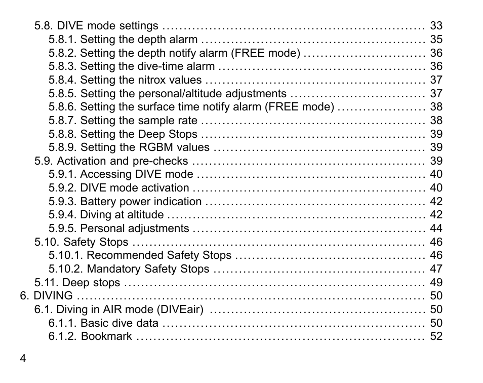 SUUNTO D4 User Manual | Page 3 / 106