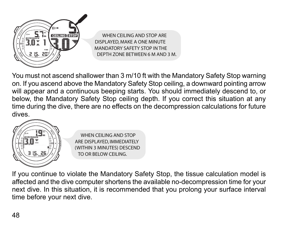 SUUNTO D4 User Manual | Page 47 / 106