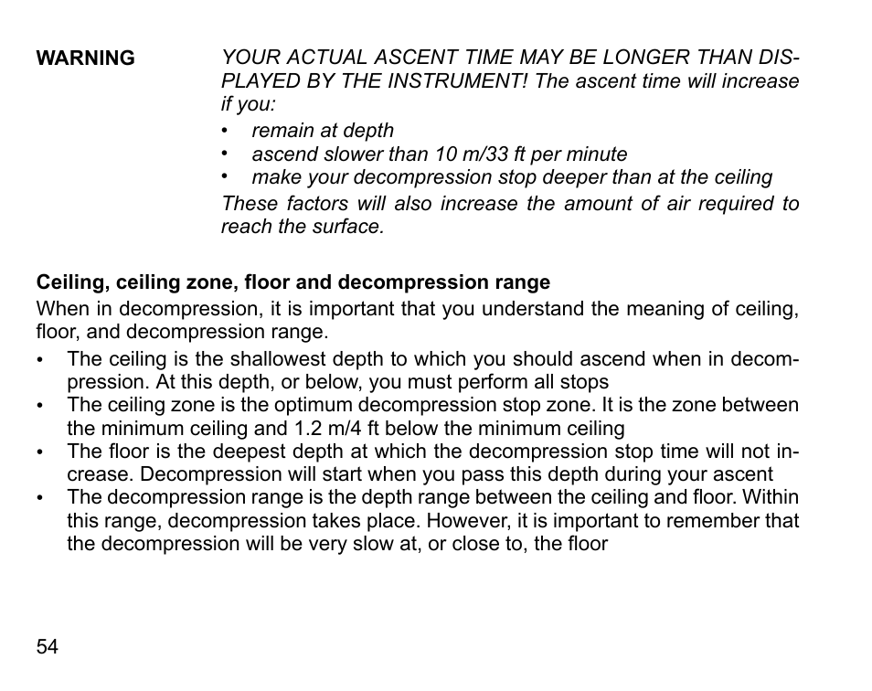 SUUNTO D4 User Manual | Page 53 / 106