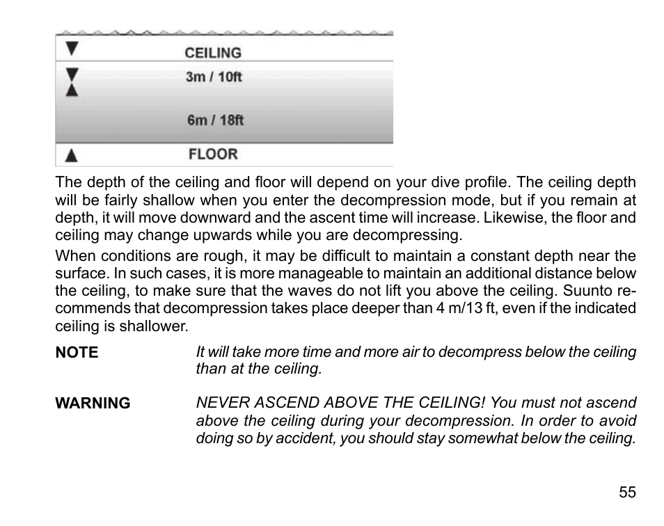 SUUNTO D4 User Manual | Page 54 / 106