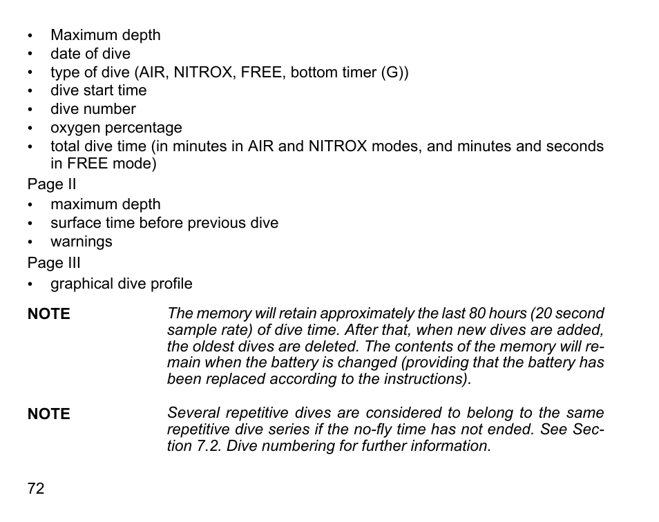 SUUNTO D4 User Manual | Page 71 / 106