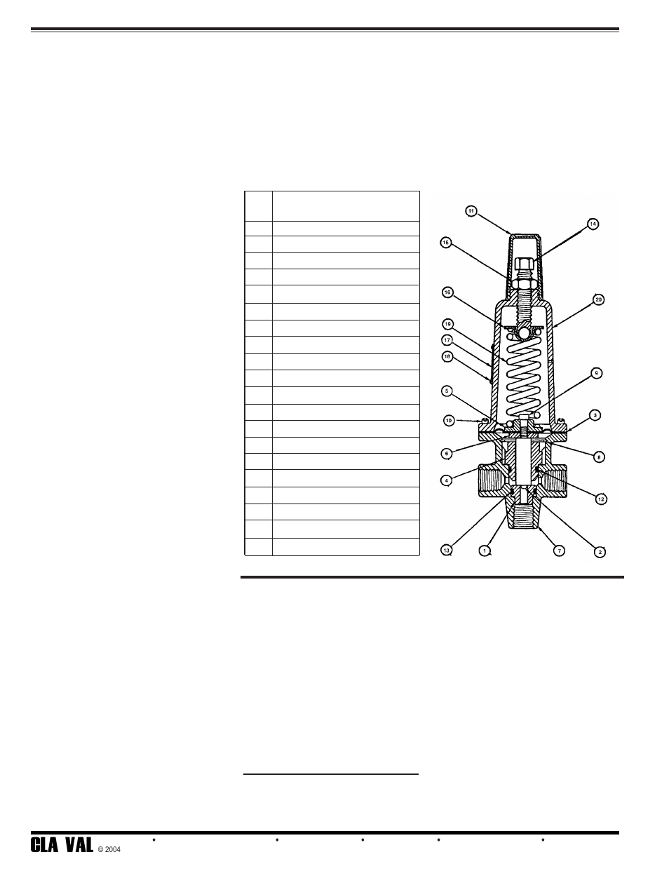 Cla - val | Cla-Val 750-60 User Manual | Page 16 / 24