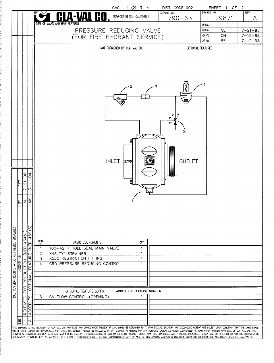 Cla-Val 790-63 User Manual | Page 3 / 26