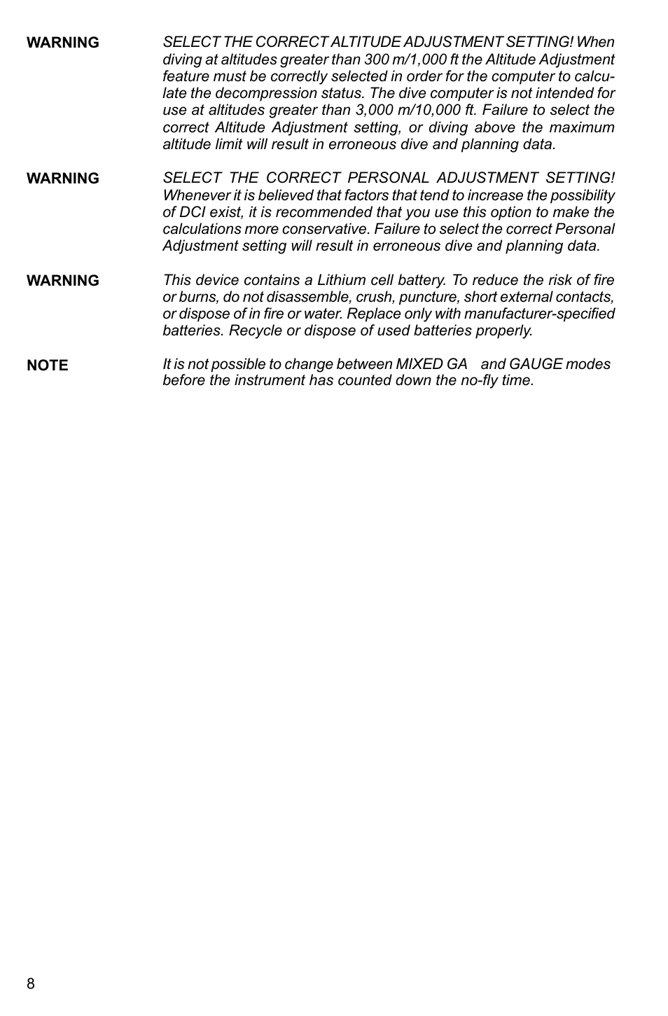 SUUNTO HELO2 User Manual | Page 8 / 64