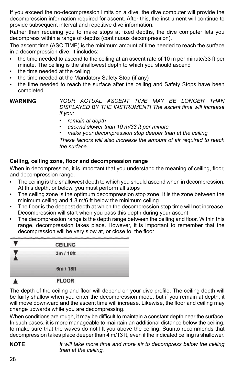 SUUNTO Vyper2 User Manual | Page 28 / 55