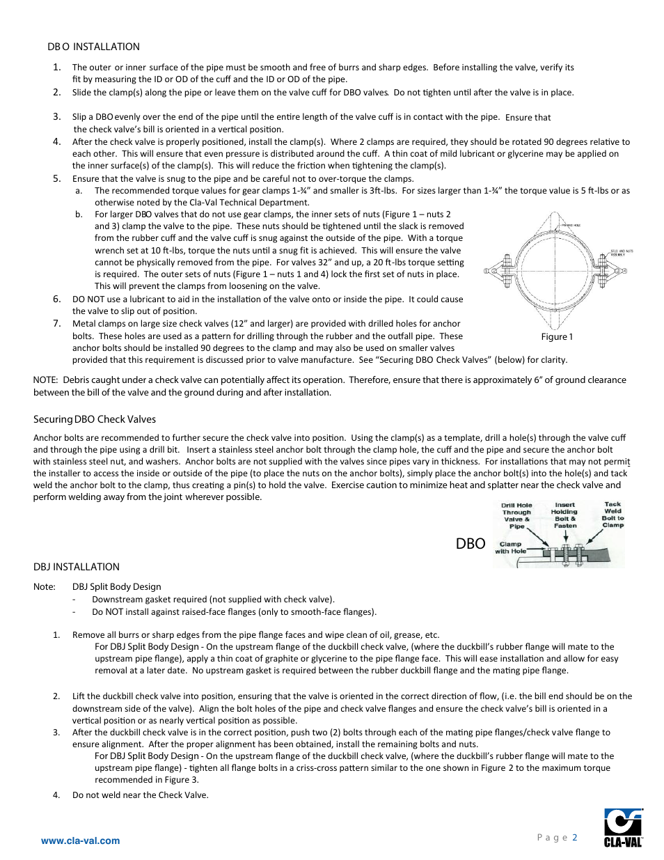 Cla-Val DBJ Series User Manual | Page 3 / 4