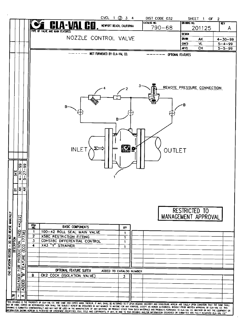 Cla-Val 790-68 User Manual | Page 3 / 24