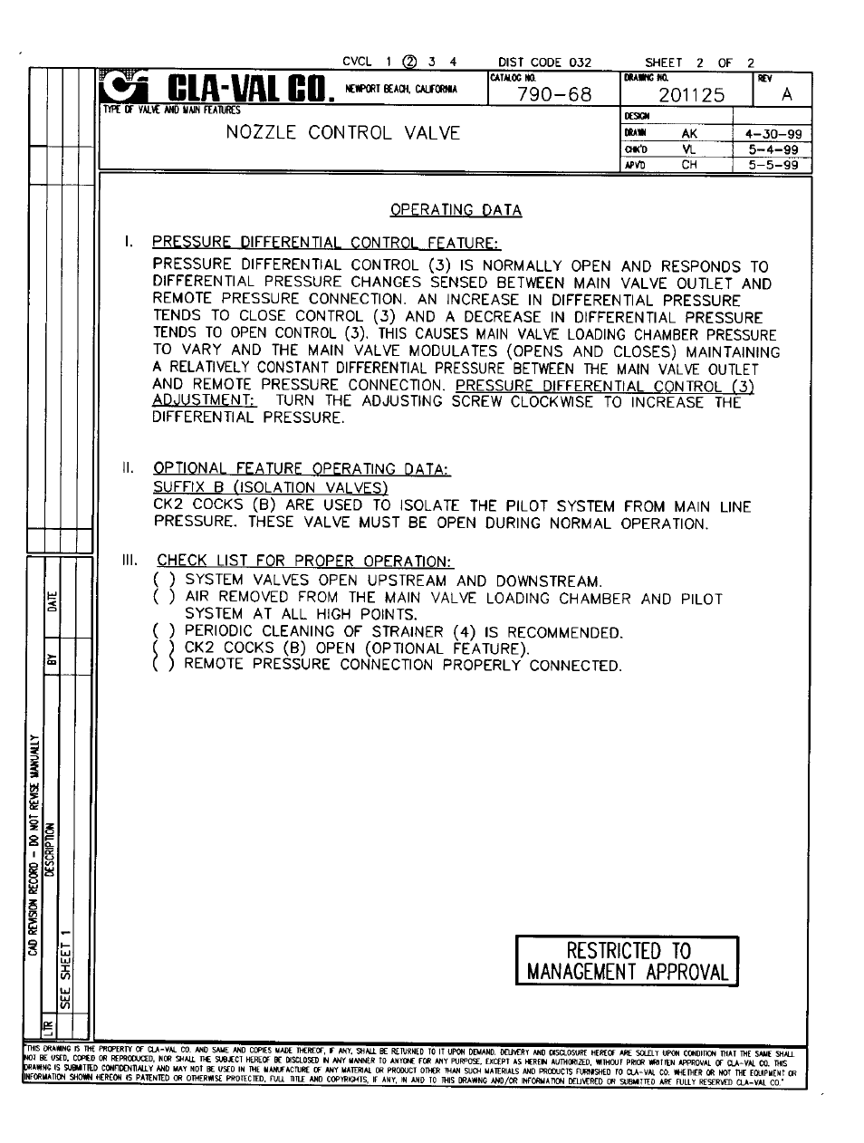 Cla-Val 790-68 User Manual | Page 4 / 24