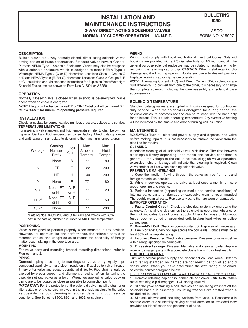 Installation and maintenance instructions | Cla-Val 736-09 User Manual | Page 19 / 34