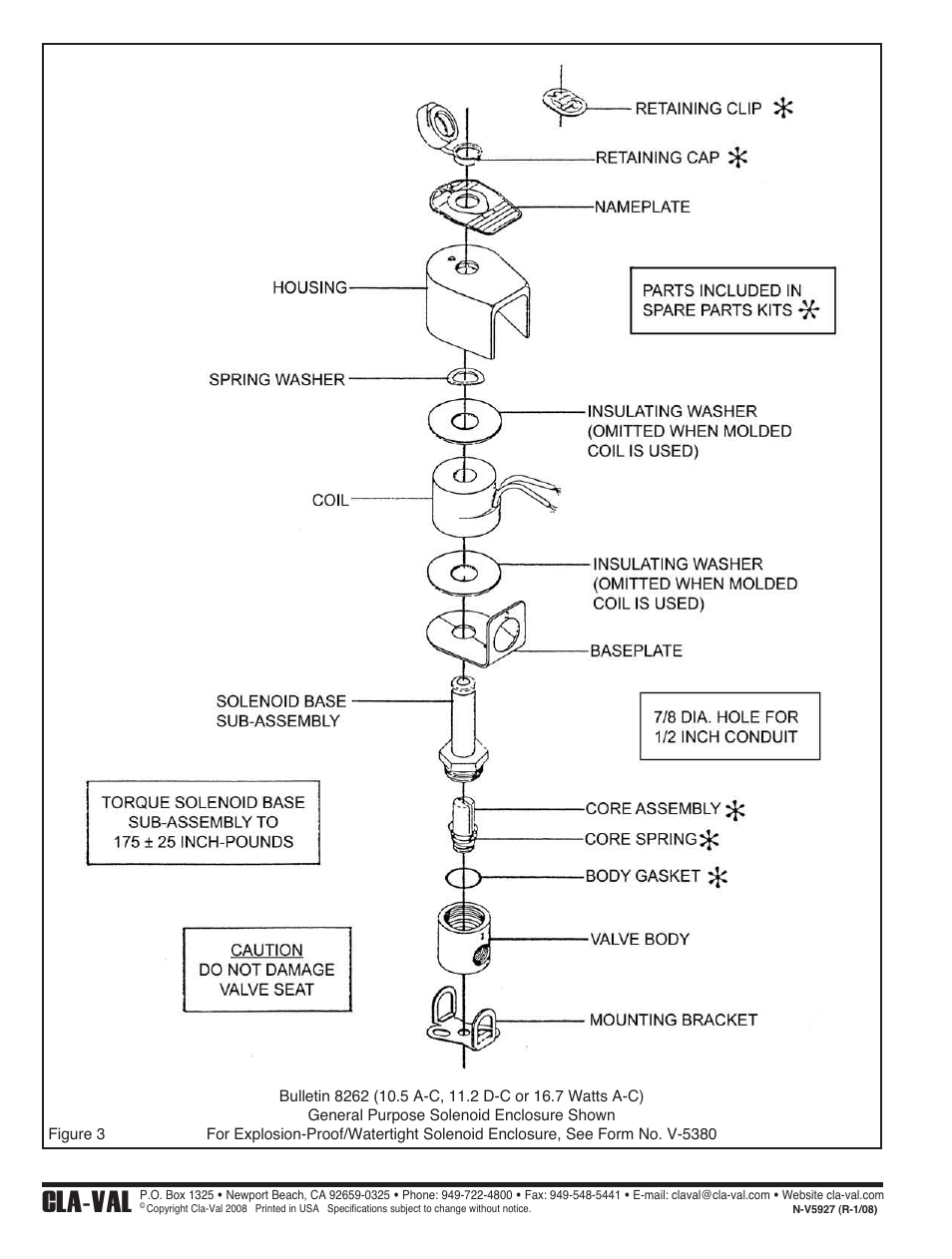 Cla-val | Cla-Val 736-09 User Manual | Page 22 / 34