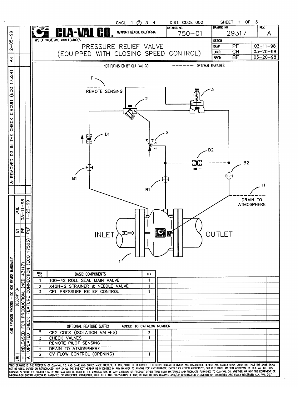 Cla-Val 750-01 User Manual | Page 2 / 24