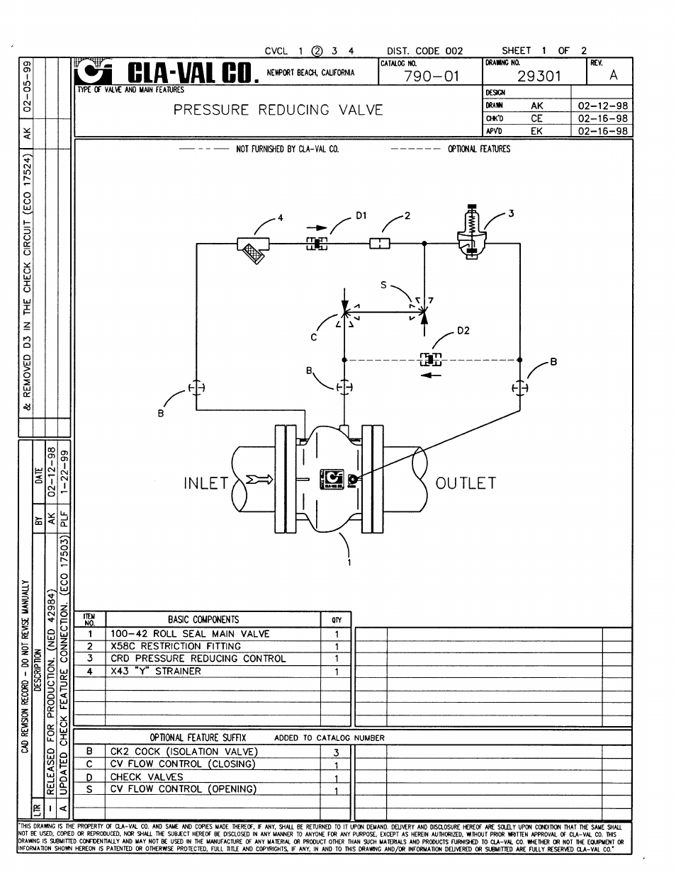 Cla-Val 790-01 User Manual | Page 2 / 23