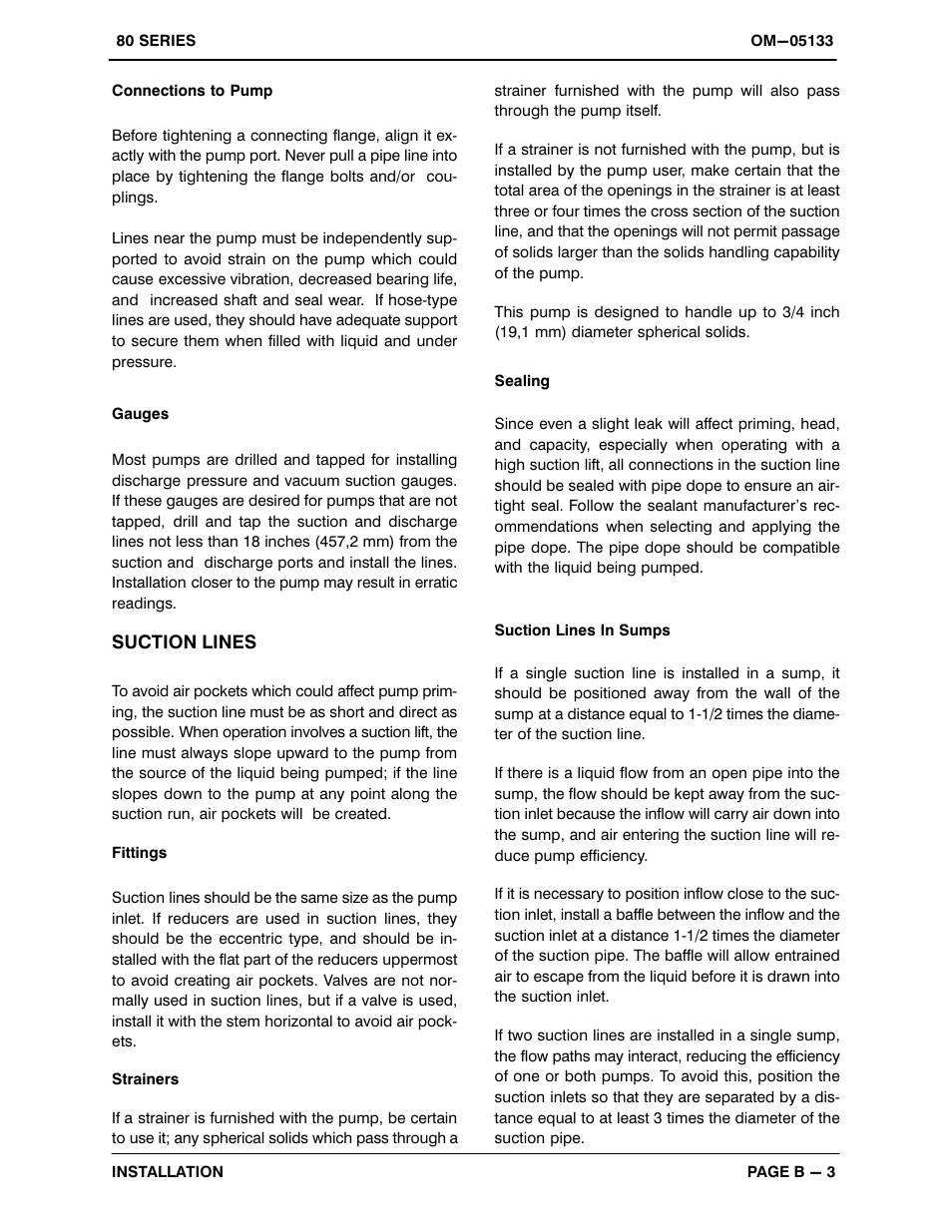 Gorman-Rupp Pumps 83A1-L100EE-X 1215876 thru 1512372 User Manual | Page 10 / 29