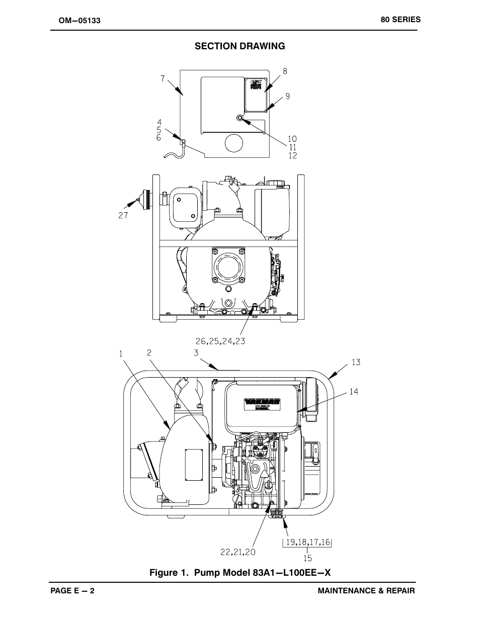 Gorman-Rupp Pumps 83A1-L100EE-X 1215876 thru 1512372 User Manual | Page 20 / 29