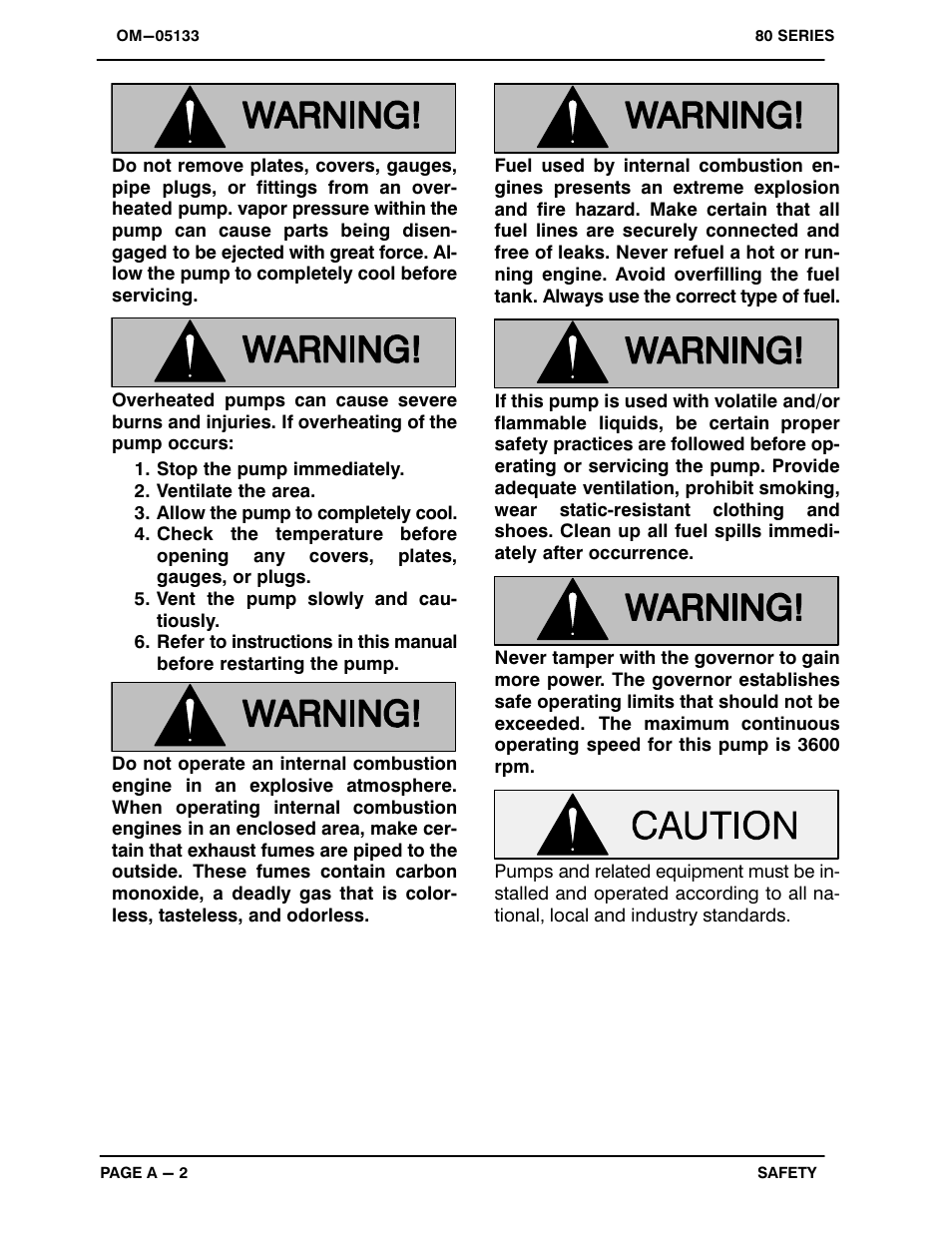 Gorman-Rupp Pumps 83A1-L100EE-X 1215876 thru 1512372 User Manual | Page 7 / 29