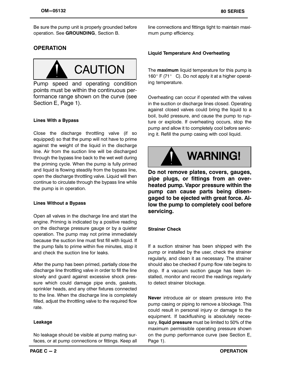 Gorman-Rupp Pumps 82E1-L100EE-X 1215875 thru 1518663 User Manual | Page 14 / 29