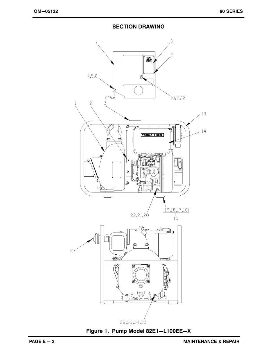 Gorman-Rupp Pumps 82E1-L100EE-X 1215875 thru 1518663 User Manual | Page 20 / 29