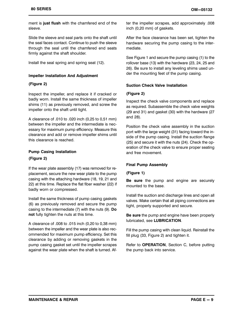 Gorman-Rupp Pumps 82E1-L100EE-X 1215875 thru 1518663 User Manual | Page 27 / 29