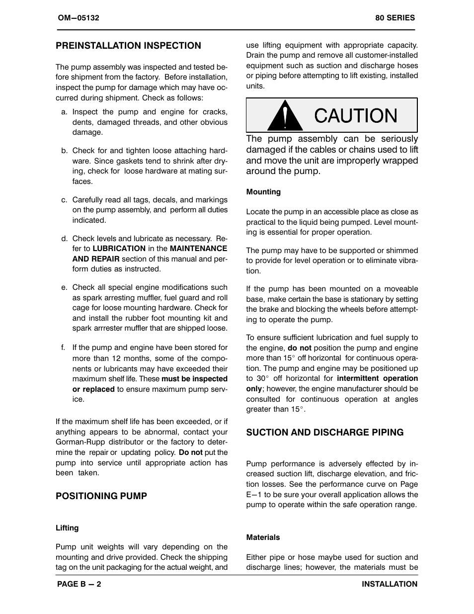 Gorman-Rupp Pumps 82E1-L100EE-X 1215875 thru 1518663 User Manual | Page 9 / 29