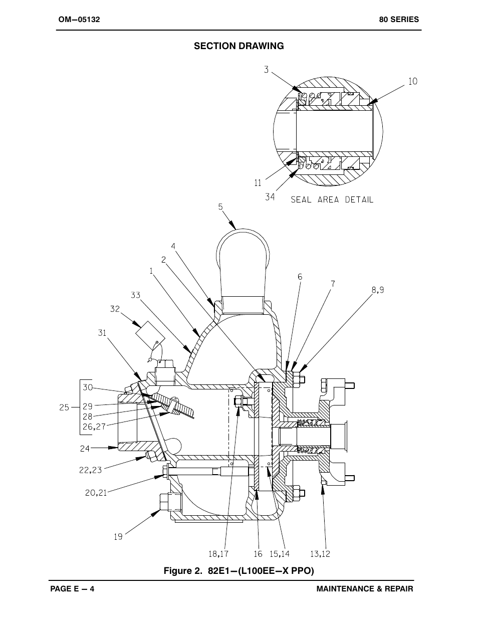 Gorman-Rupp Pumps 82E1-L100EE-X 1518664 and up User Manual | Page 22 / 29