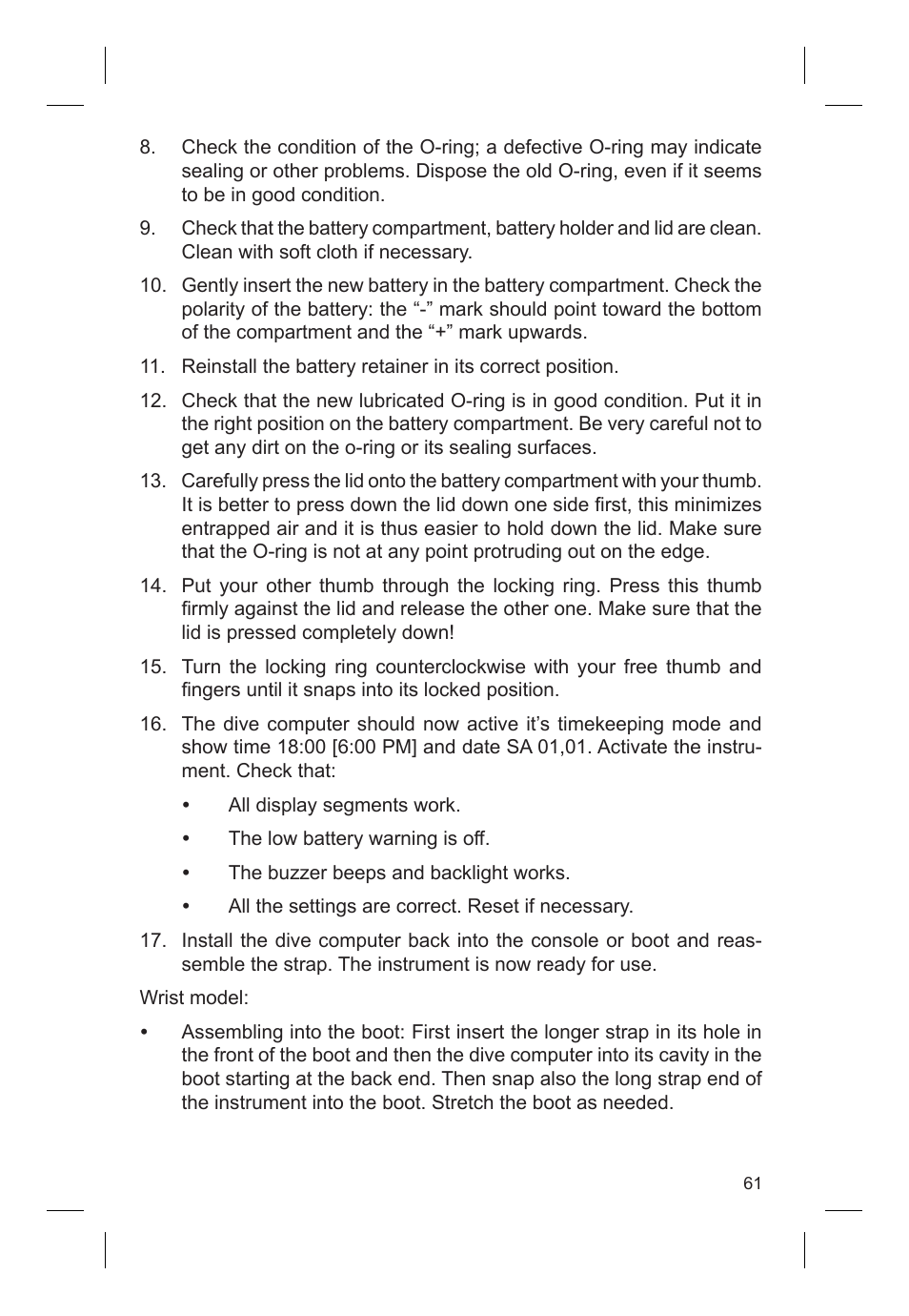 SUUNTO VYTEC DS User Manual | Page 63 / 86