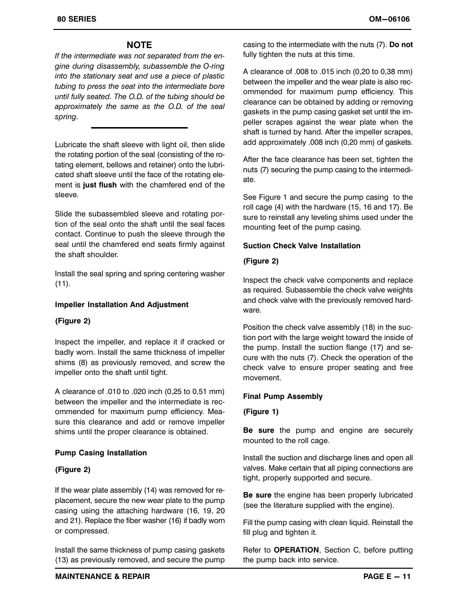 Gorman-Rupp Pumps 82D1-EX13-X 1390156 and up User Manual | Page 29 / 31