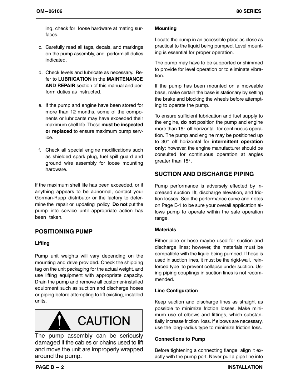 Gorman-Rupp Pumps 82D1-EX13-X 1390156 and up User Manual | Page 9 / 31