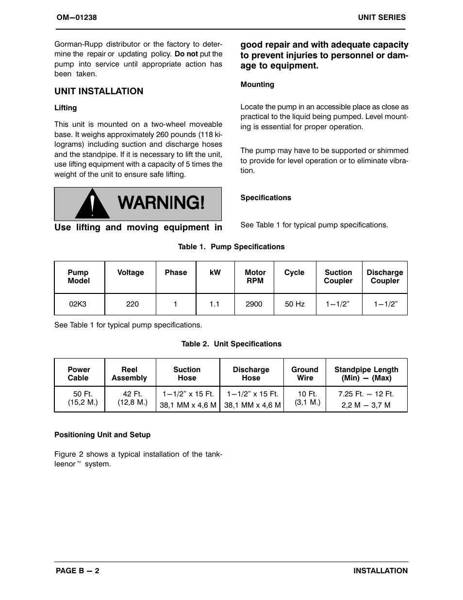 Gorman-Rupp Pumps UNIT 608-A 1347755 thru 1395613 User Manual | Page 9 / 39