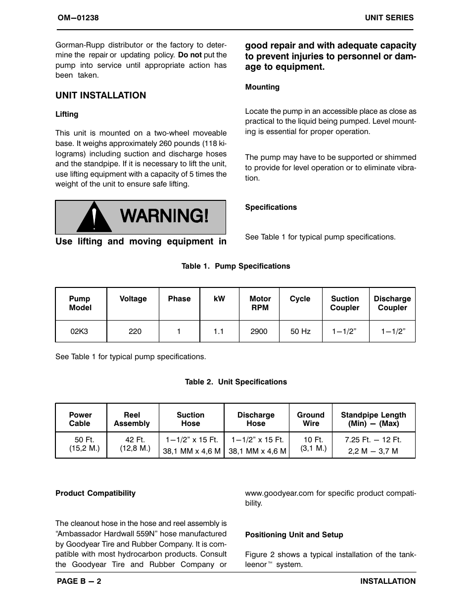 Gorman-Rupp Pumps UNIT 608-A 1395614 and up User Manual | Page 9 / 39