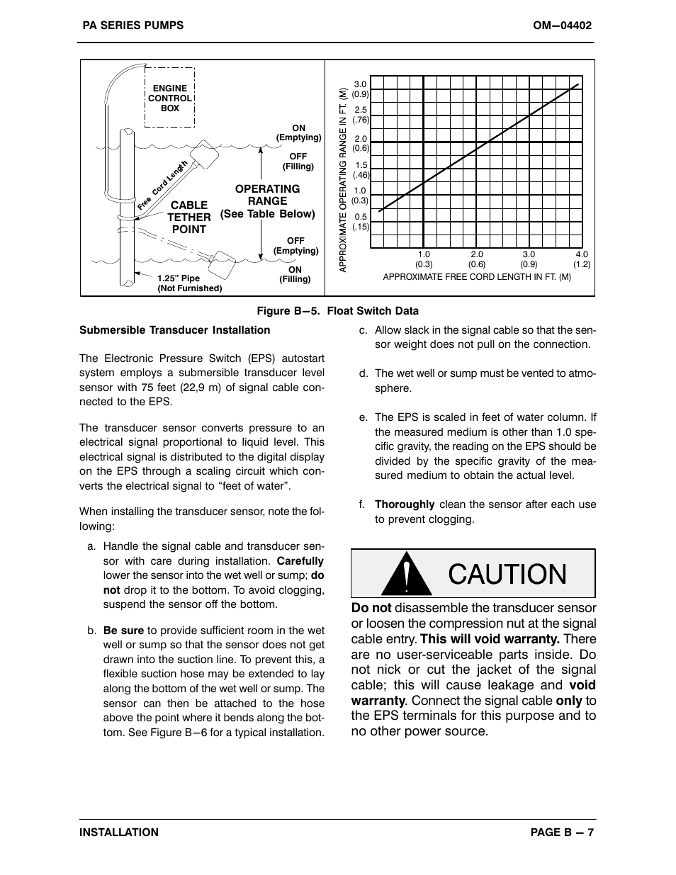 Gorman-Rupp Pumps PA6A60-4045D 1110032 thru 1115250 User Manual | Page 13 / 27