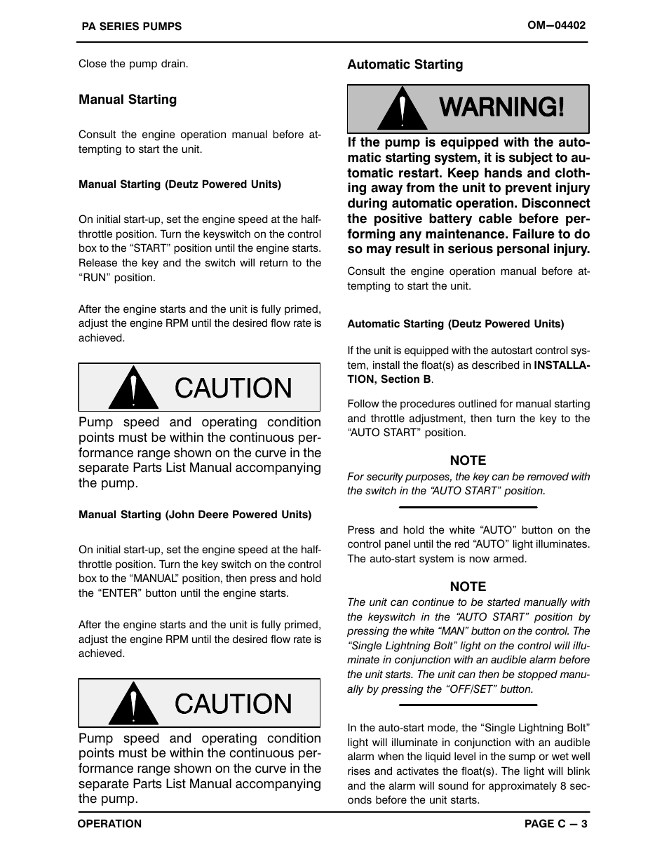 Gorman-Rupp Pumps PA6A60-4045D 1110032 thru 1115250 User Manual | Page 18 / 27