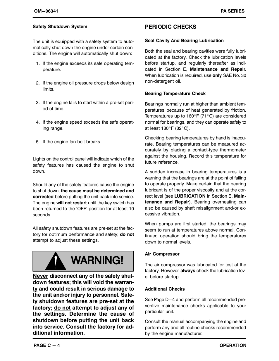 Gorman-Rupp Pumps PA6C60-4045T-ESP 1450296 thru 1479000 User Manual | Page 17 / 52