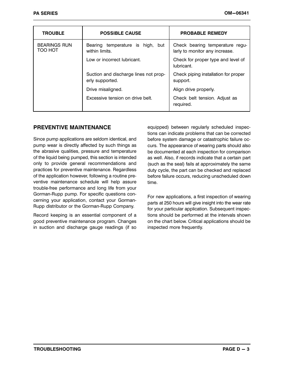 Gorman-Rupp Pumps PA6C60-4045T-ESP 1450296 thru 1479000 User Manual | Page 21 / 52