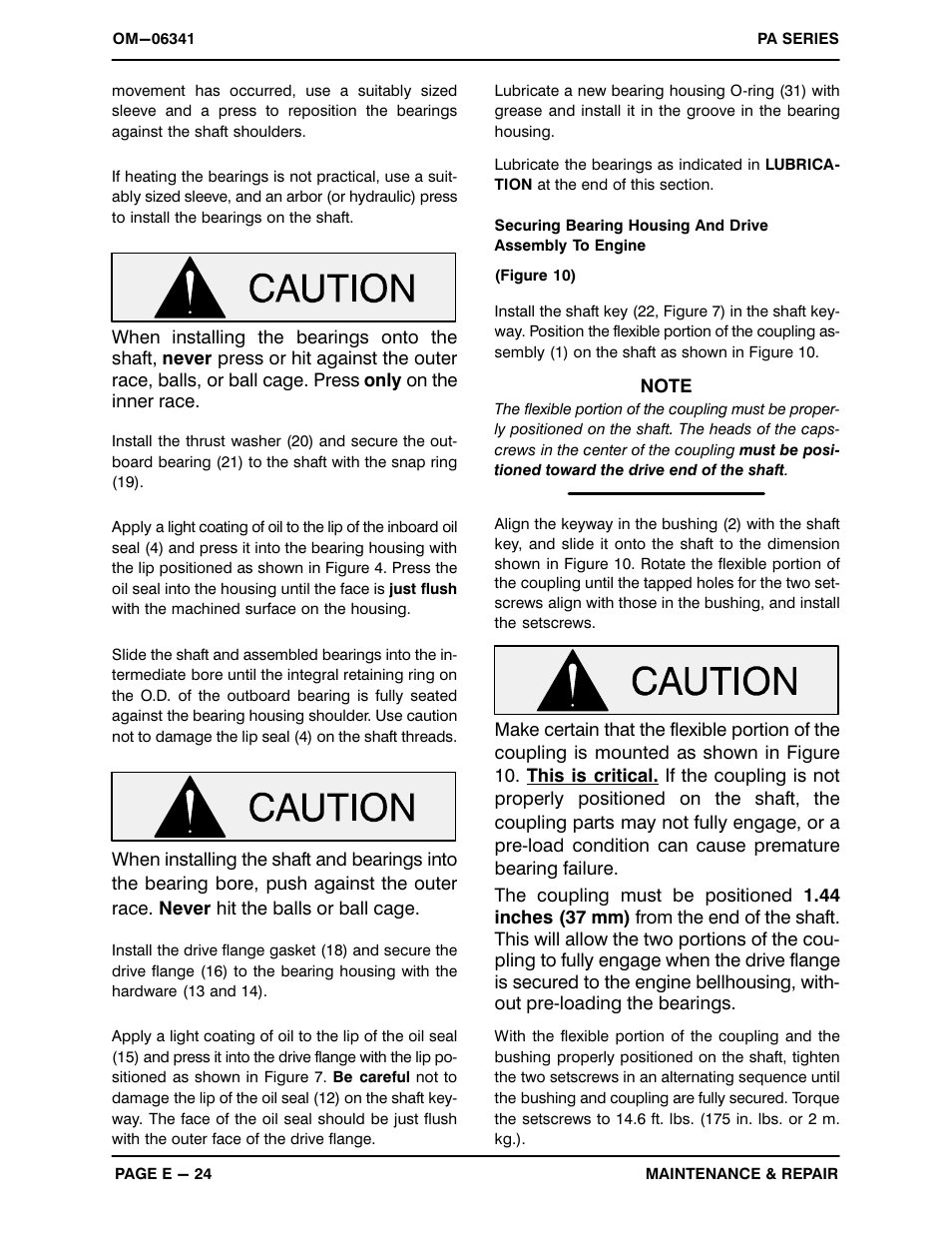 Gorman-Rupp Pumps PA6C60-4045T-ESP 1450296 thru 1479000 User Manual | Page 46 / 52