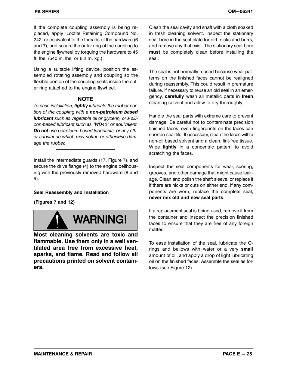 Gorman-Rupp Pumps PA6C60-4045T-ESP 1450296 thru 1479000 User Manual | Page 47 / 52