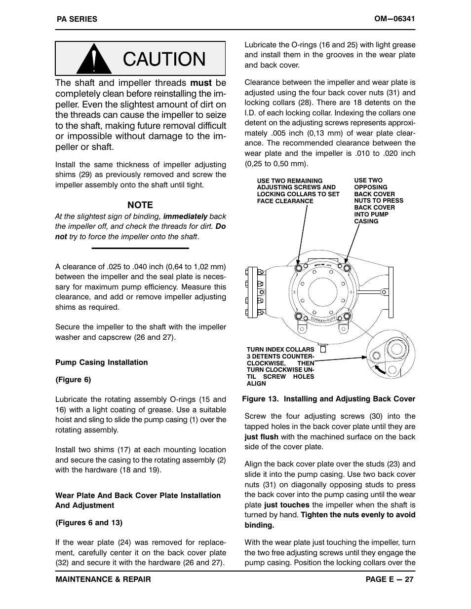 Gorman-Rupp Pumps PA6C60-4045T-ESP 1450296 thru 1479000 User Manual | Page 49 / 52