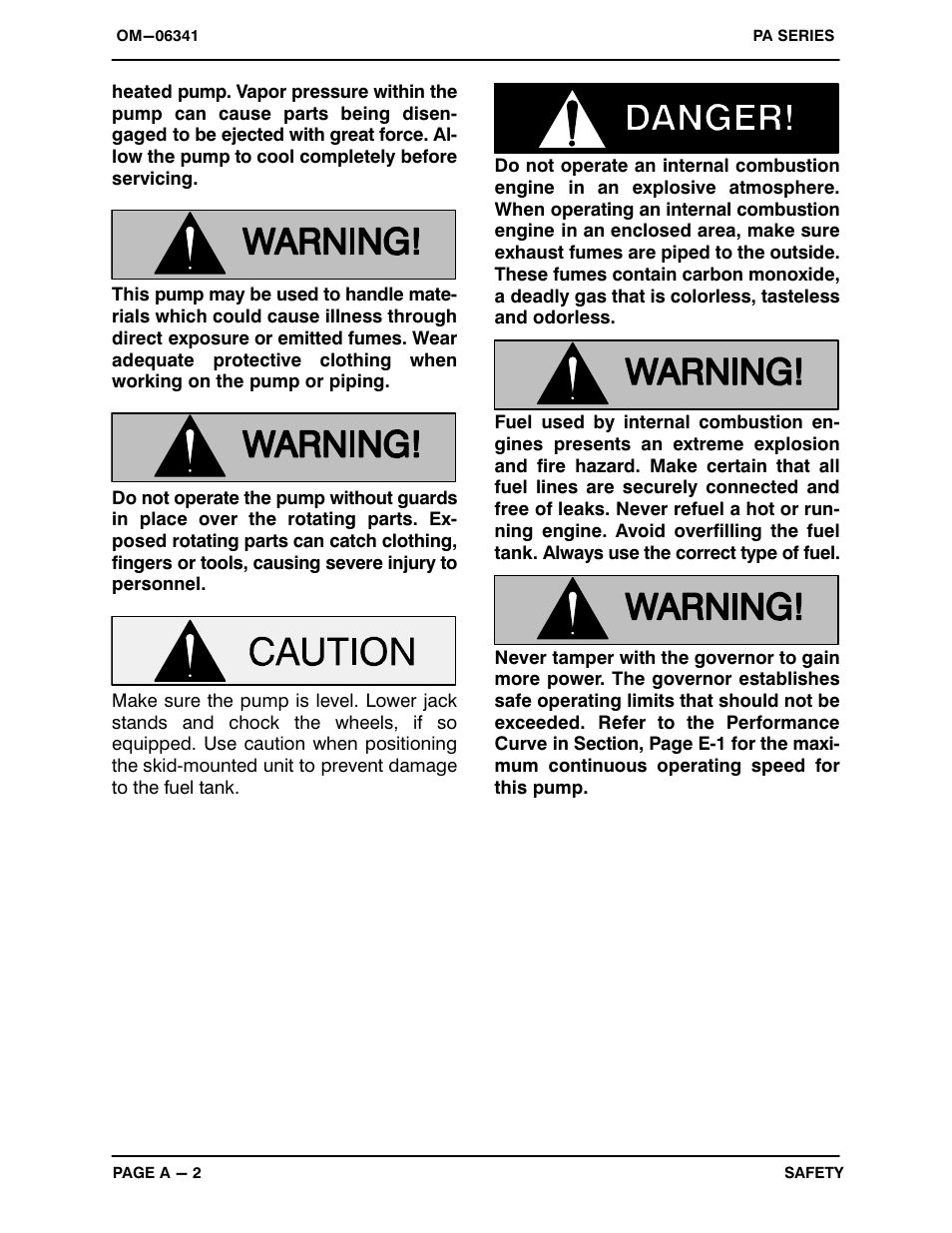 Gorman-Rupp Pumps PA6C60-4045T-ESP 1450296 thru 1479000 User Manual | Page 7 / 52