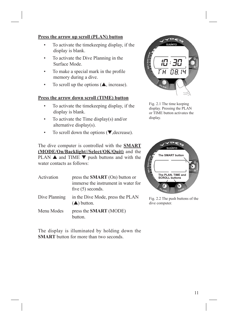 SUUNTO Vyper User Manual | Page 13 / 86