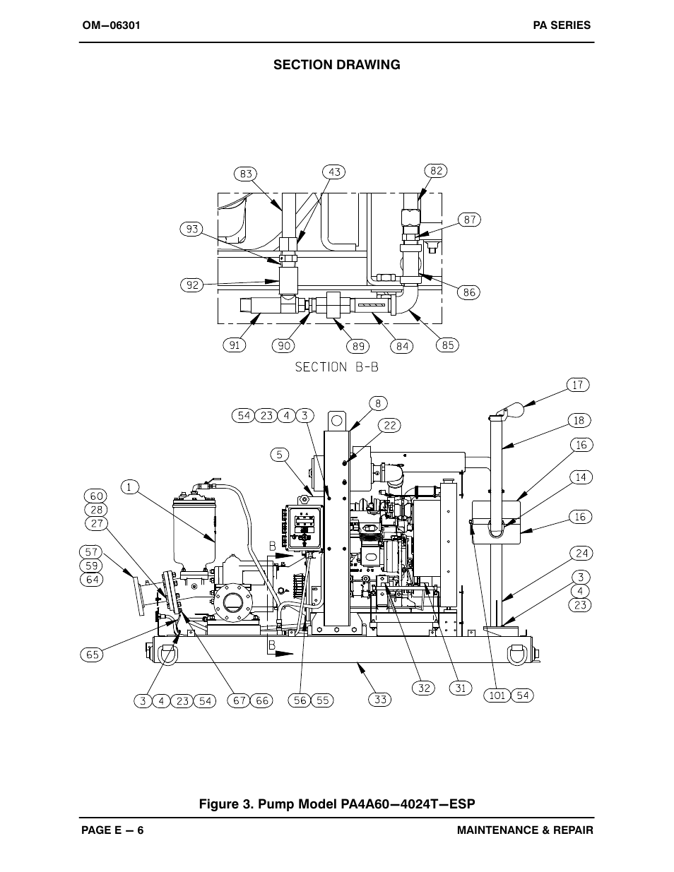 Gorman-Rupp Pumps PA4A60-4024T-ESP 1446296 and up User Manual | Page 28 / 55