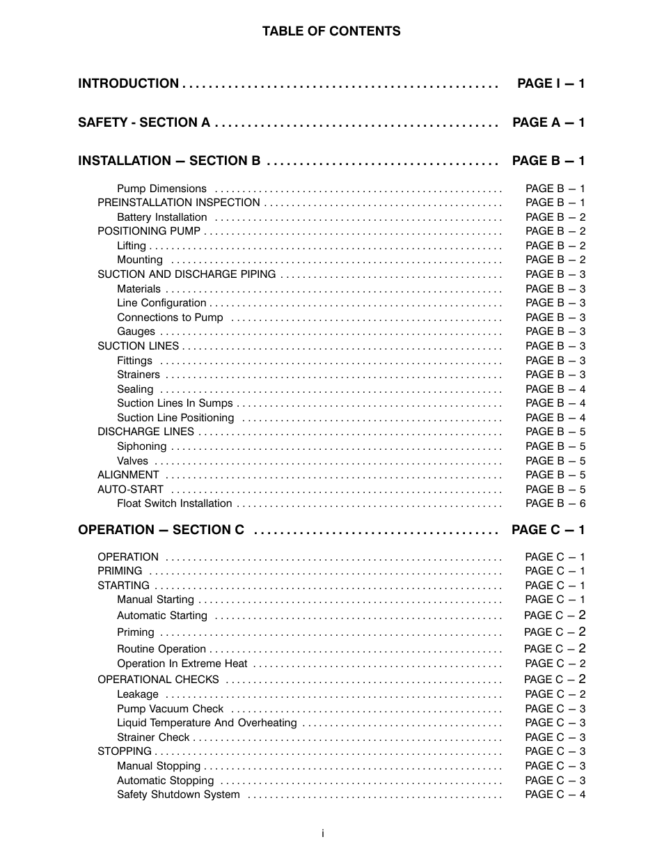 Gorman-Rupp Pumps PA4A60-4024T-ESP 1446296 and up User Manual | Page 3 / 55