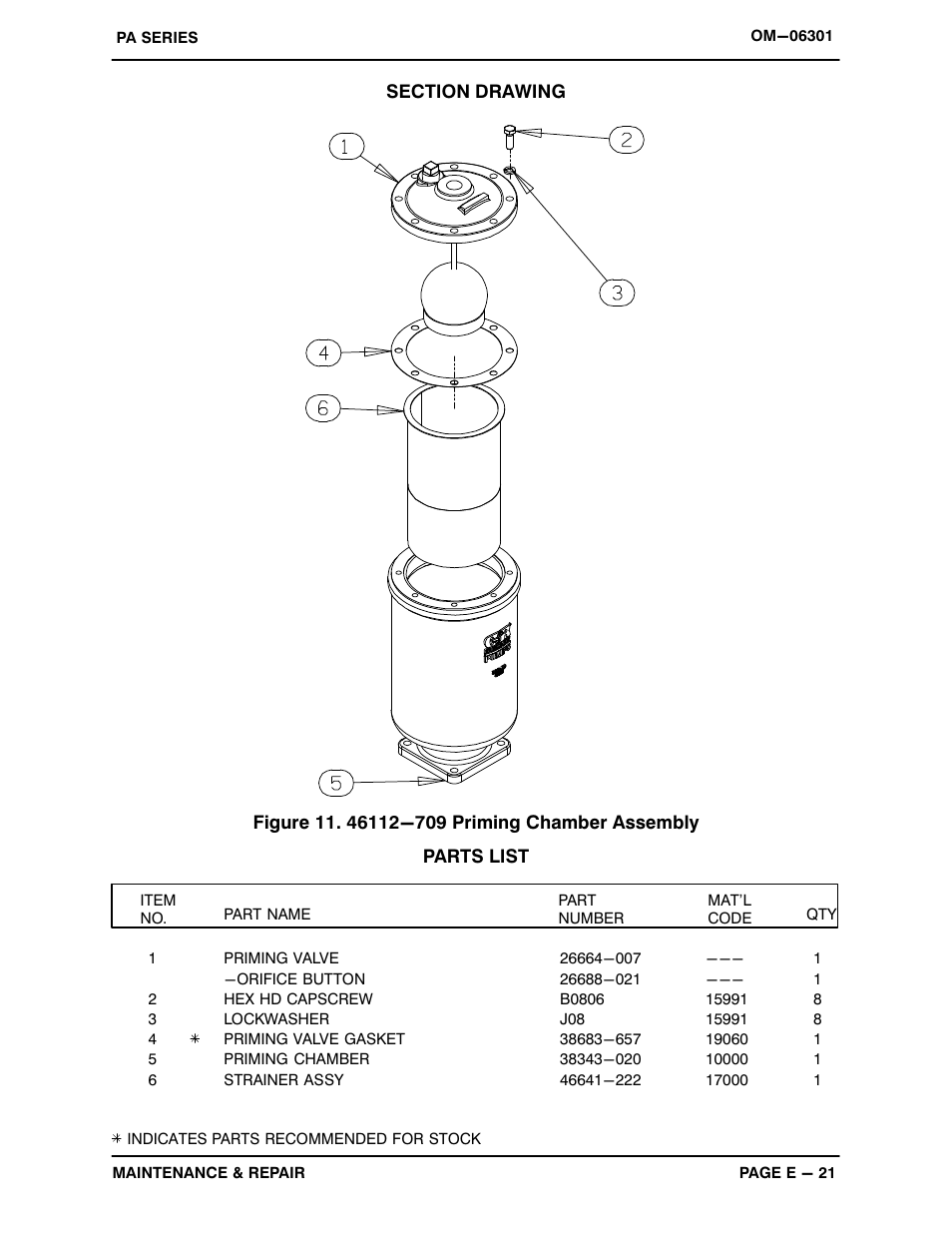 Gorman-Rupp Pumps PA4A60-4024T-ESP 1446296 and up User Manual | Page 43 / 55