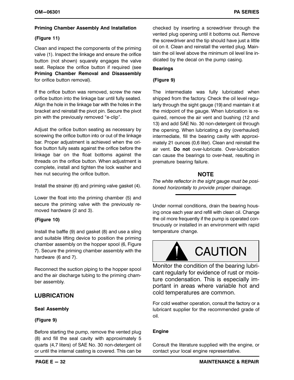 Gorman-Rupp Pumps PA4A60-4024T-ESP 1446296 and up User Manual | Page 54 / 55