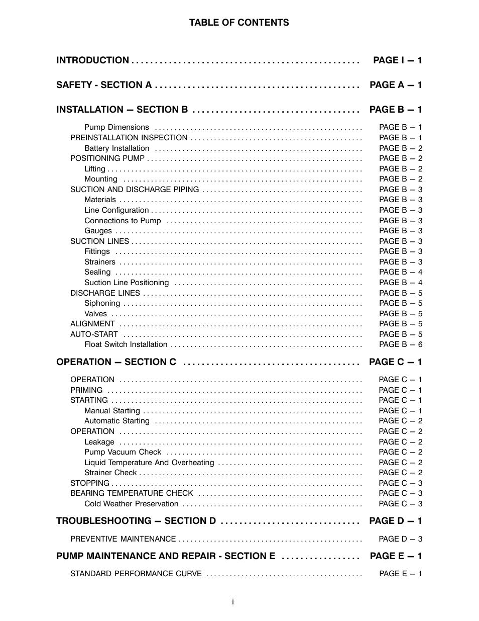 Gorman-Rupp Pumps PA12A60-B-6068H-ESP 1501367 and up User Manual | Page 3 / 53