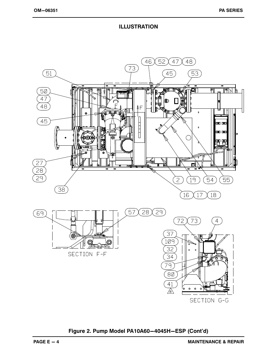 Gorman-Rupp Pumps PA10A60-4045H-ESP 1485220 and up User Manual | Page 24 / 47